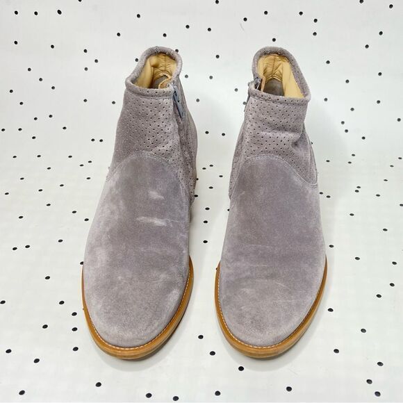 🌱 Paul Green 🌱 Addison short booties boot suede beige light brown like new 9,5 - Picture 10 of 12